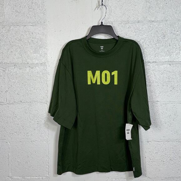 Mode of One Men's Relaxed-Fit MO1 T-Shirt, green Medium $55 - Picture 1 of 6